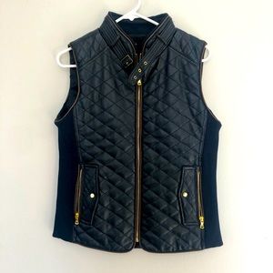 Leather vest
